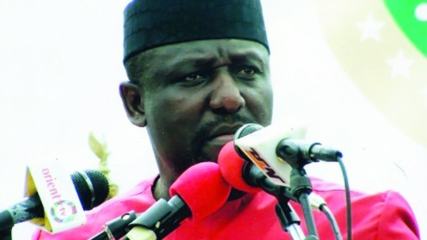 Rochas-Okorocha speaking