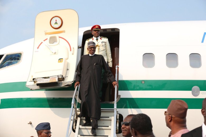 Buhari arrives