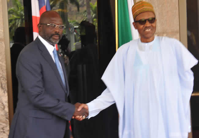 Liberian-President-George-Weah-and-President-Muhammadu-Buhari