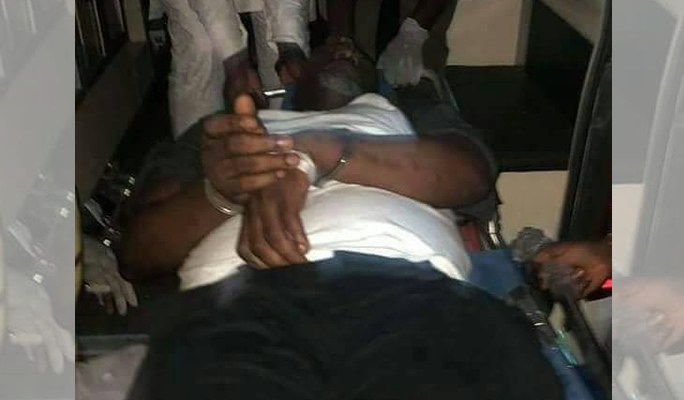 handcuffed melaye