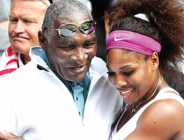 serena and father