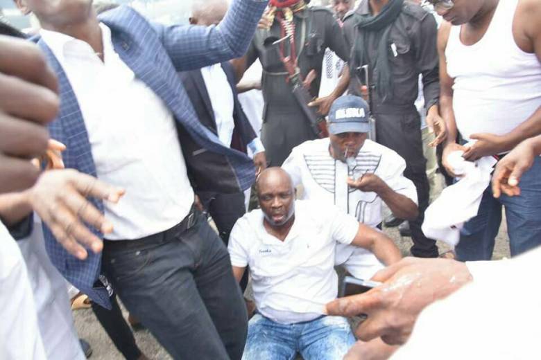 fayose teargased