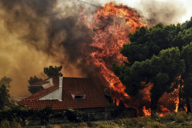 Greece fire