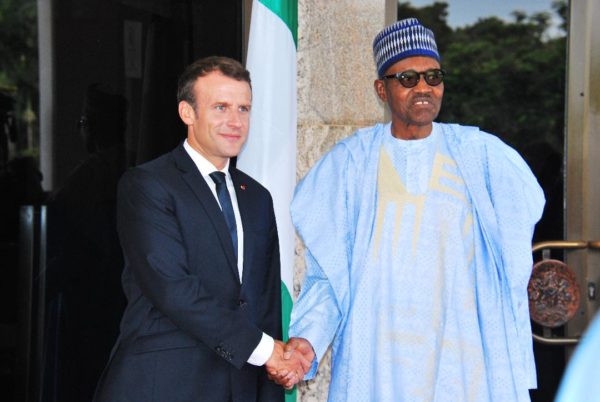macron and buhari