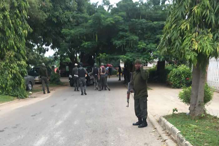 police lay siege ike ekweremadu