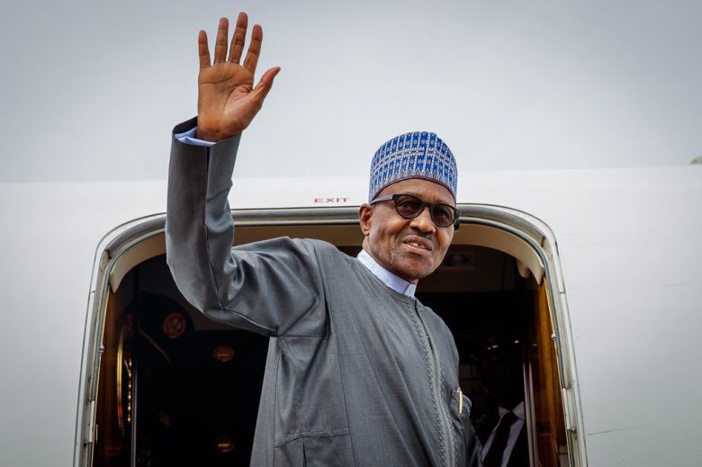 Buhari-departs-LEAVES