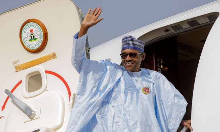 buhari departs