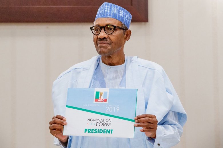 buhari submits form