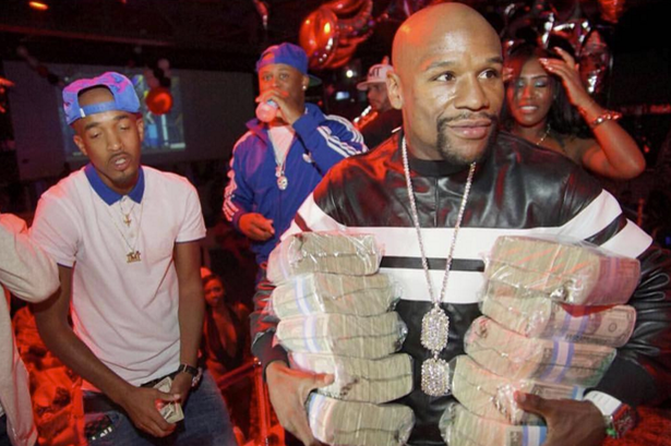 Floyd-Mayweather-Partying