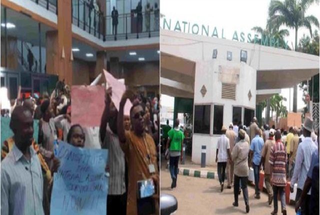 Gates-Blocked-As-National-Assembly-Workers-Begin-Strike-640x431