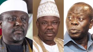 adam, oko and amosun