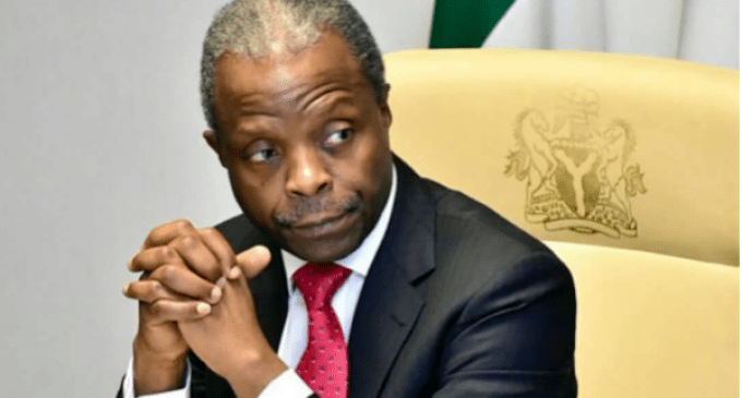 osinbajo worried