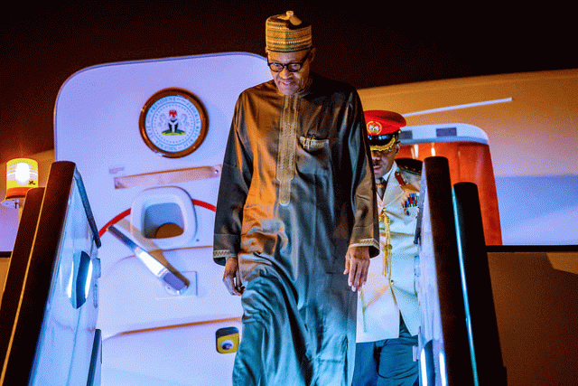 buhari-arrives-chad