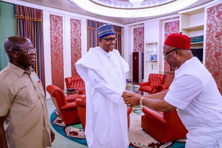 governor-uzodinma-visits-president-buhari-in-abuja