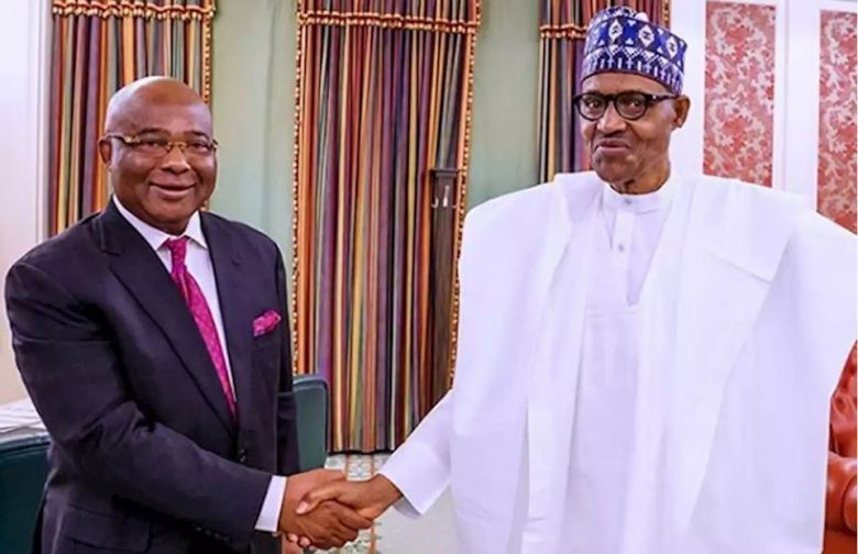 Uzodinma visits Buhari, seeks