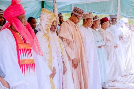 Buhari-Conde-celebrated-Sallah-in-Daura