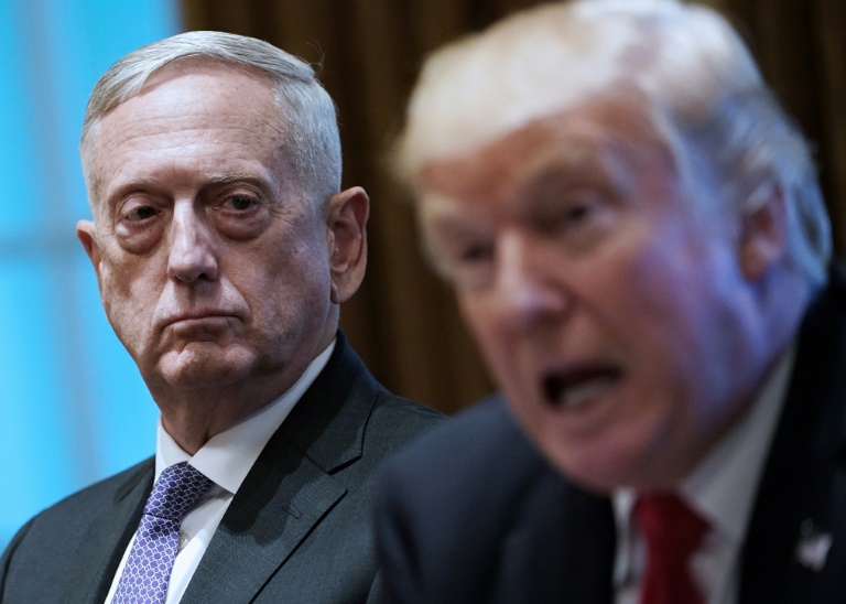 mattis and trump